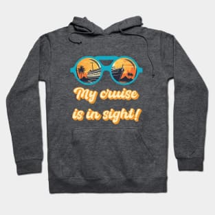 My Cruise Is In Sight with Binoculars Hoodie